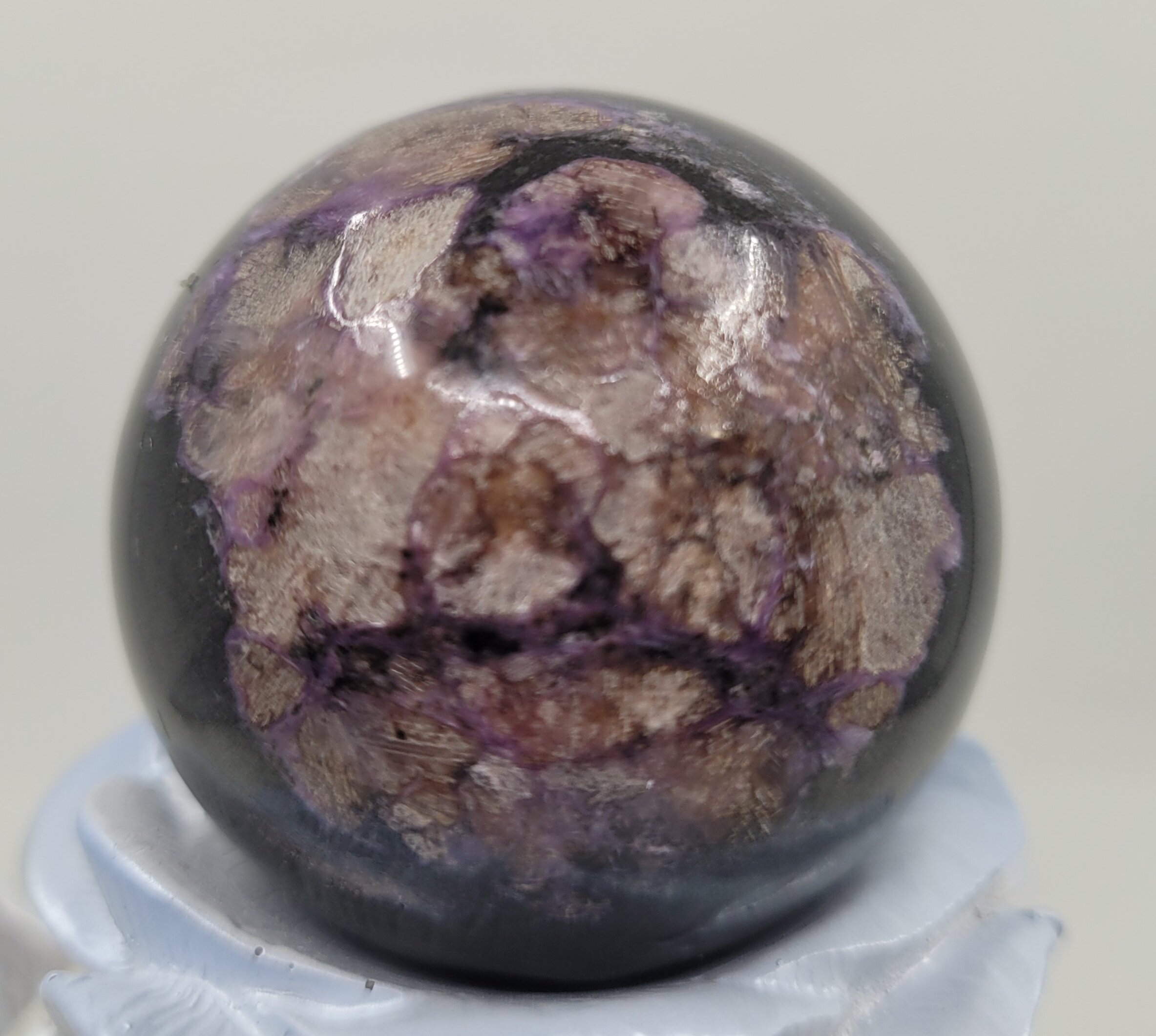Charoite Sphere