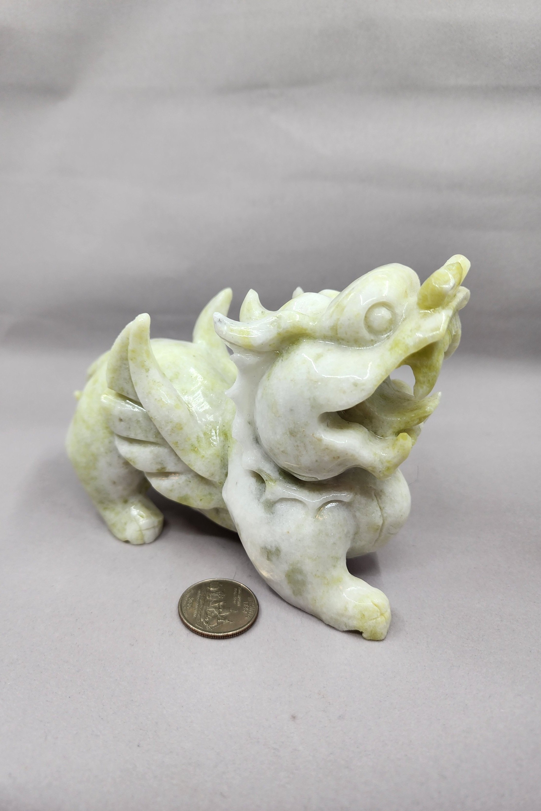 Serpentine Jade Pixiu