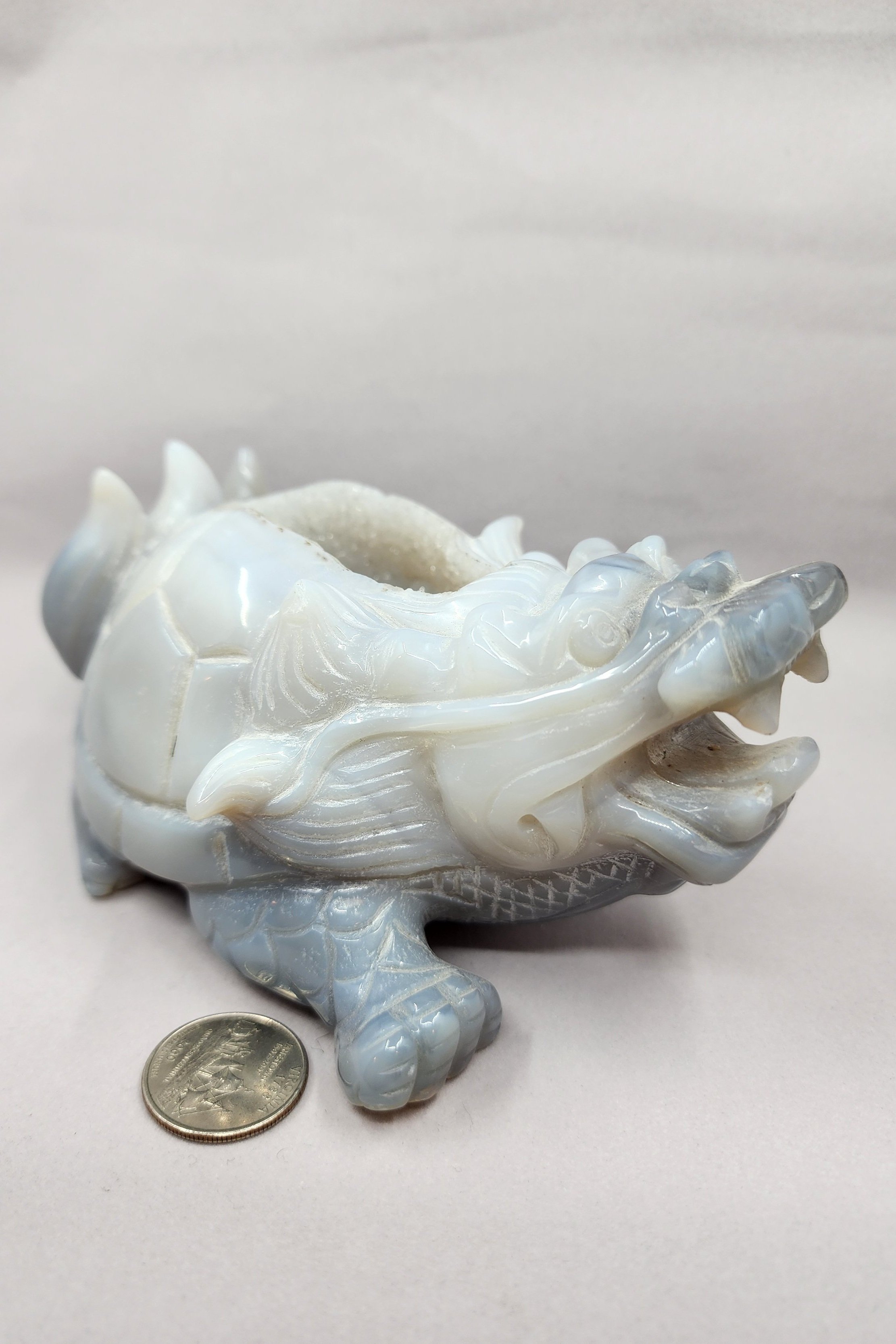Agate Bixi (Dragon Turtle)
